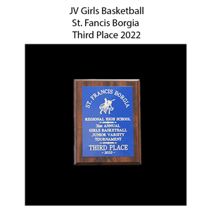 JV Girls 3rd Place
